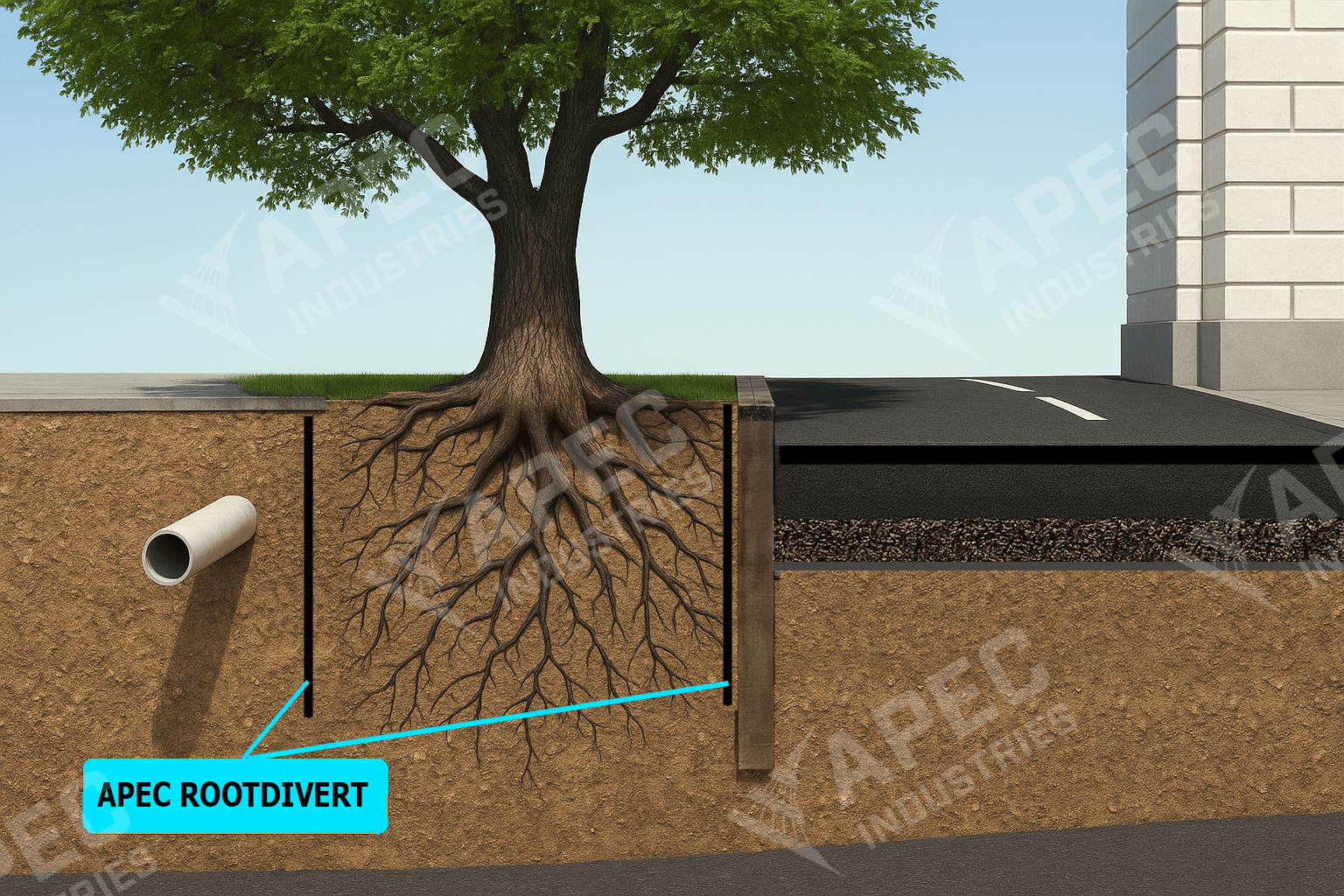 Root Barrier Composite System